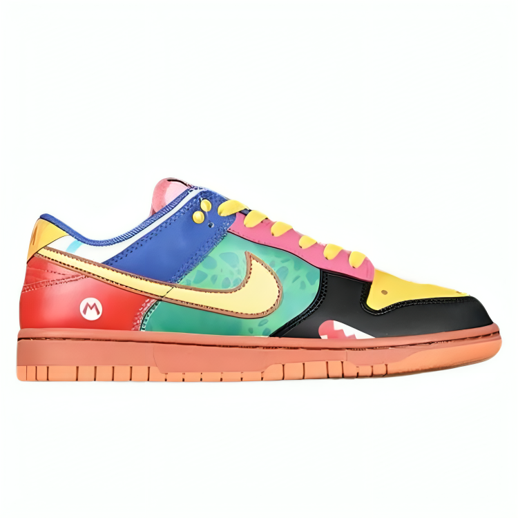 Nike Dunk Low What the Super Mario