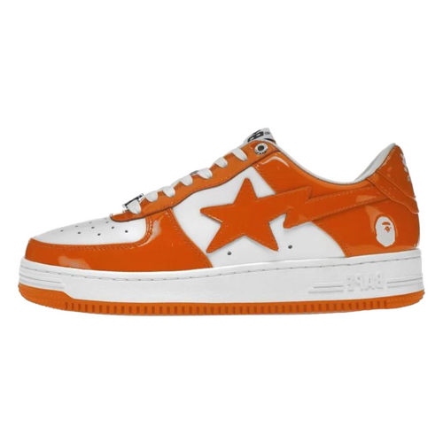 A Bathing Ape Bape Sta Low Orange