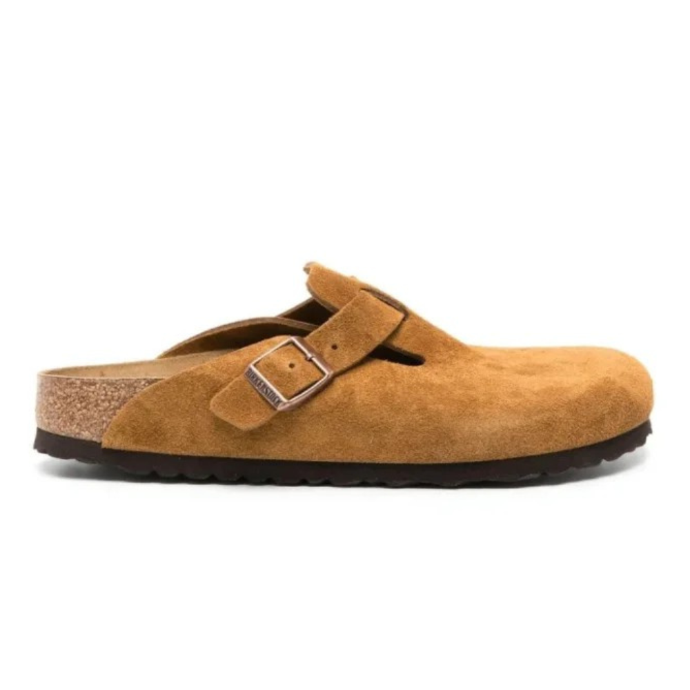 Birkenstock Boston Tan Suede