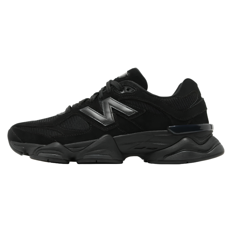 New Balance 9060 "Triple Black Suede"