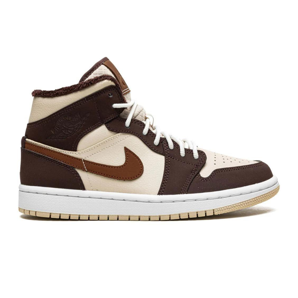 Nike Jordan 1 Mid Brown Basalt Oatmeal Mocha