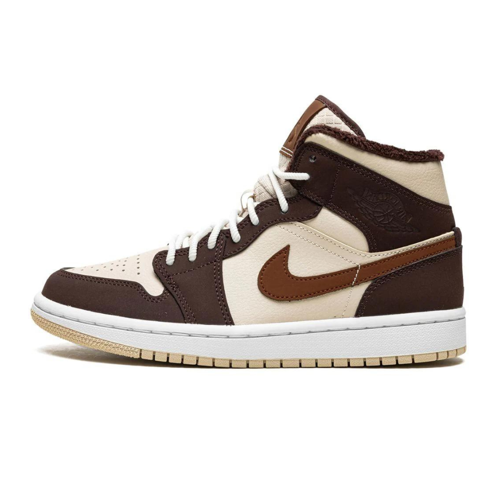 Nike Jordan 1 Mid Brown Basalt Oatmeal Mocha