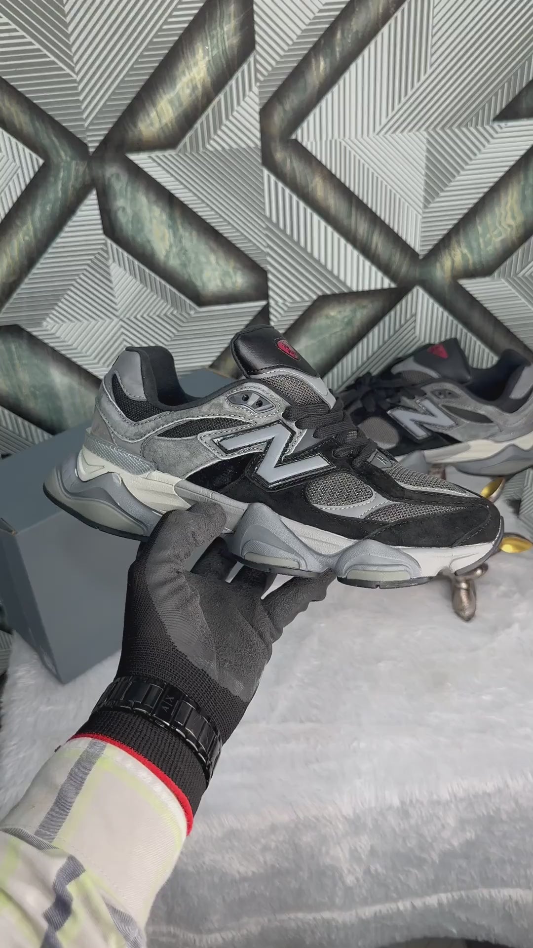 New Balance 9060 black castlerock
