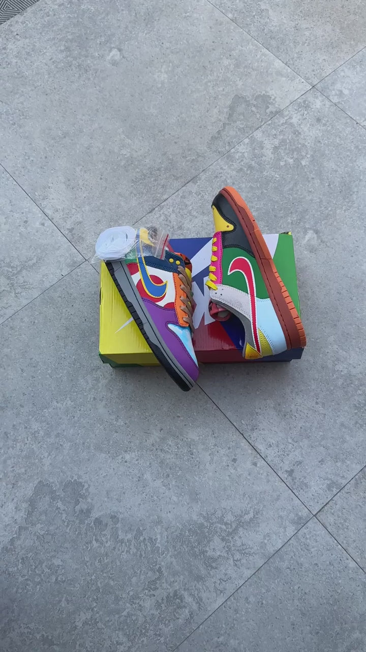 Nike Dunk Low What the Super Mario