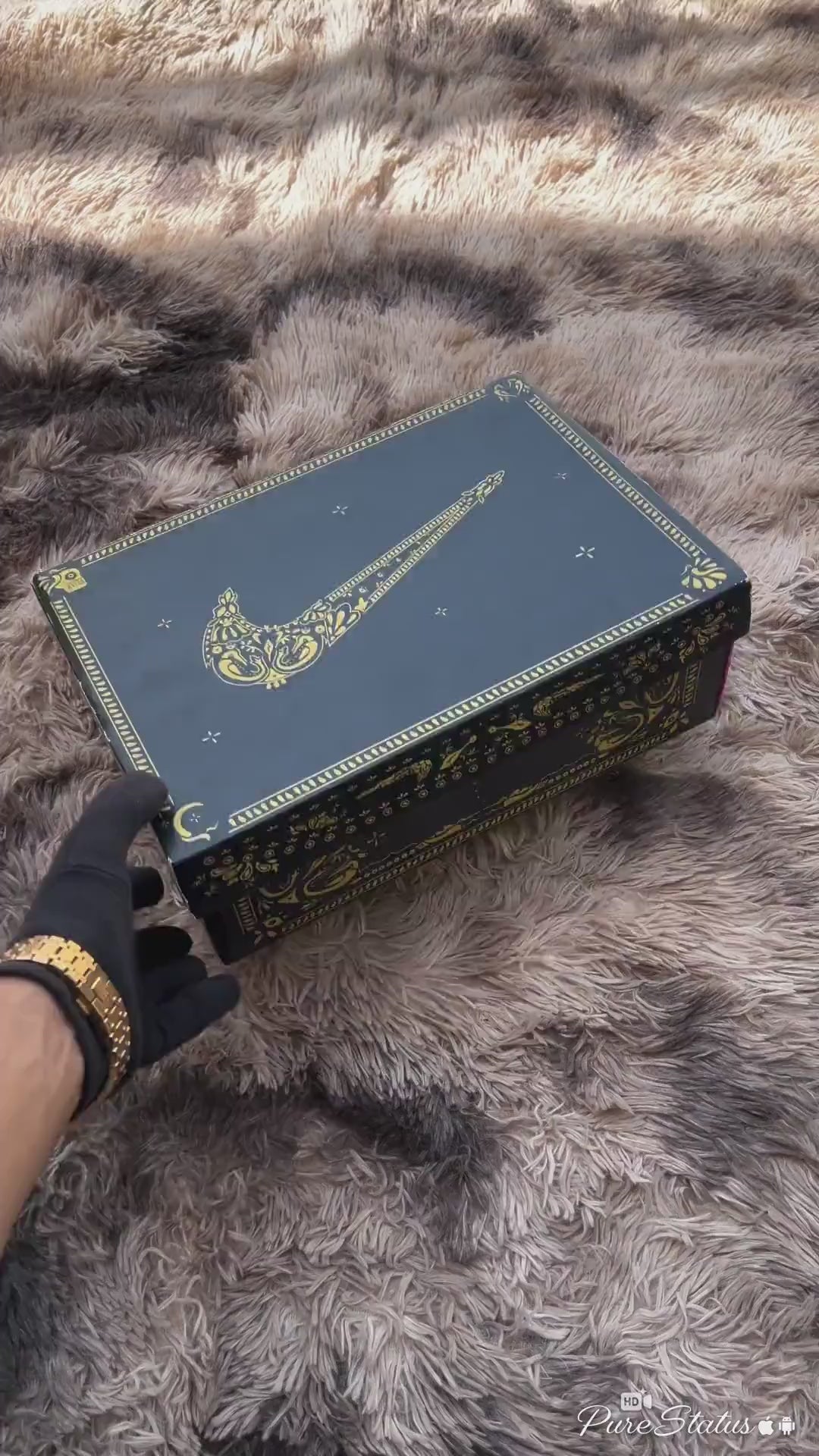 Nike AJ Retro 1 High "Zoom Air CMFT 2 Dia De Muertos